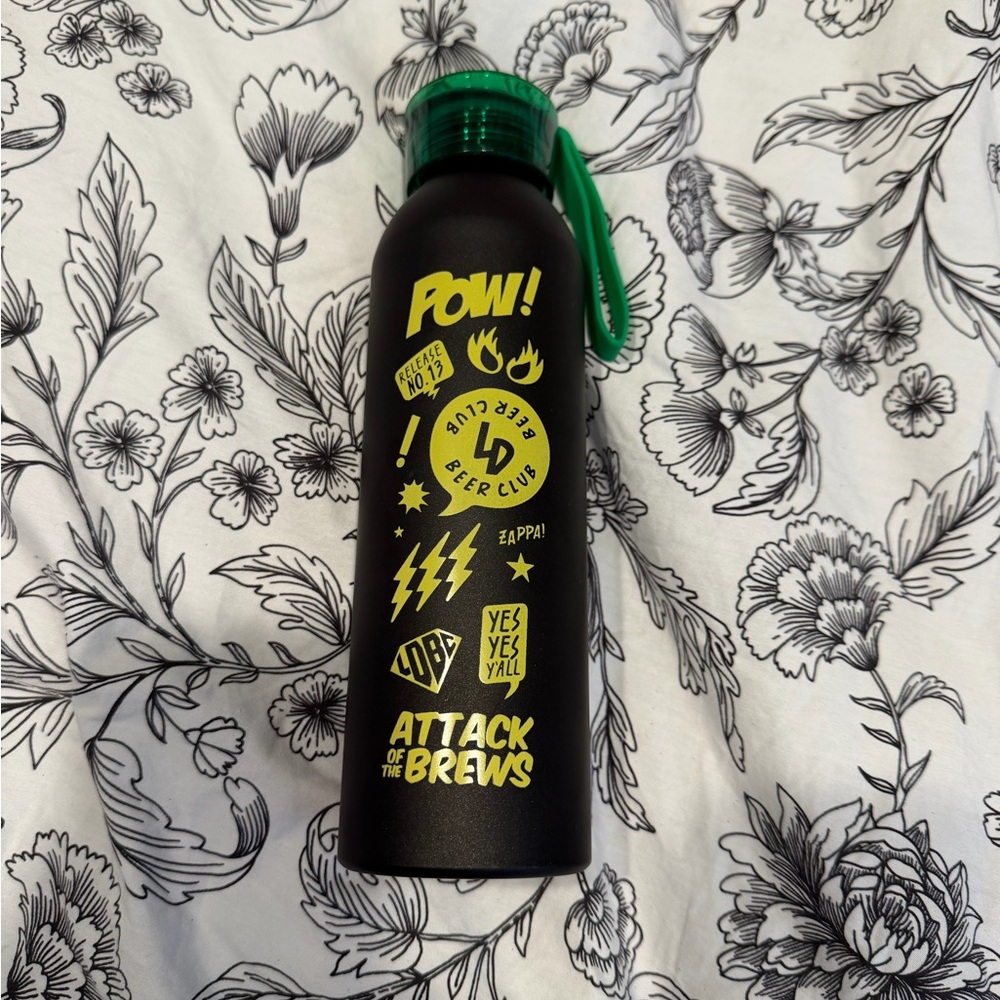 Attack of the Brews Graphic Water Bottle